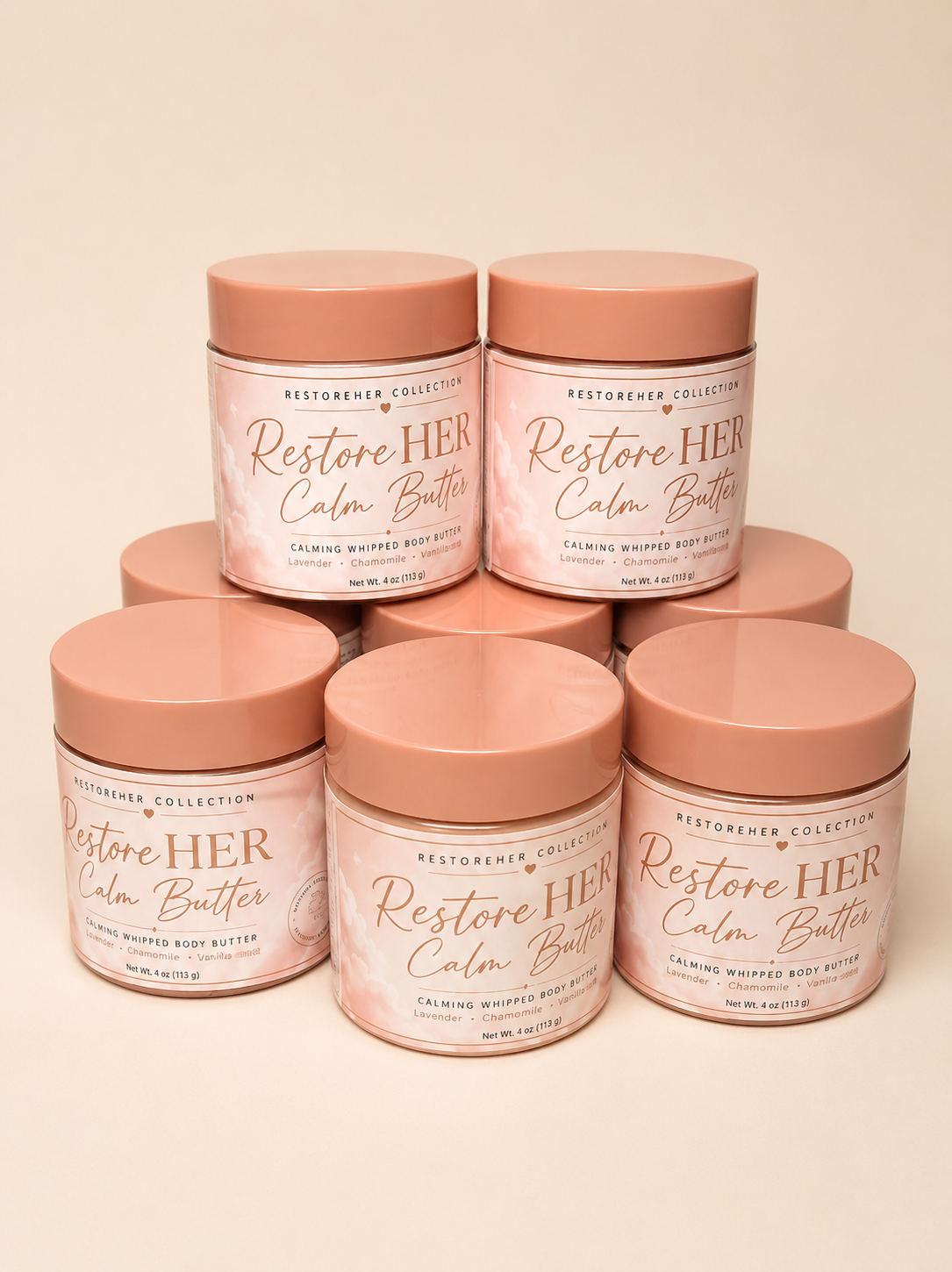 RestoreHER Calm Butter – Calming Whipped Body Butter
